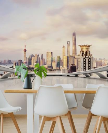 Stadsbild Cityscape Wallpaper 