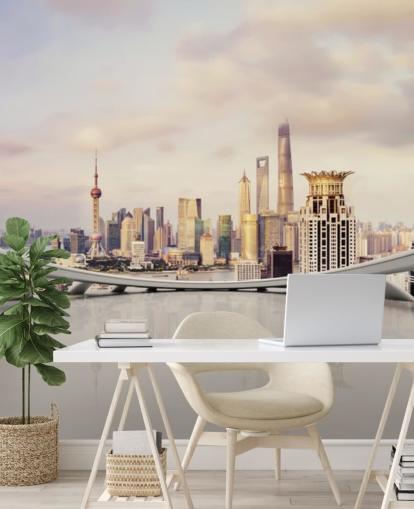 Stadsbild Cityscape Wallpaper 