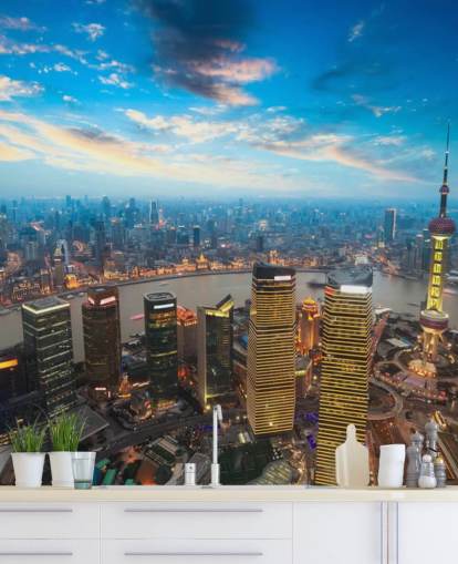 Shanghai at Dusk Shanghai at Dusk Wallpaper Shanghai at Dusk Shanghai at Dusk Wallpaper