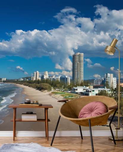 Carta da parati Burleigh Heads Beach, Gold Coast, Australia Carta da parati Burleigh Heads Beach, Gold Coast, Australia