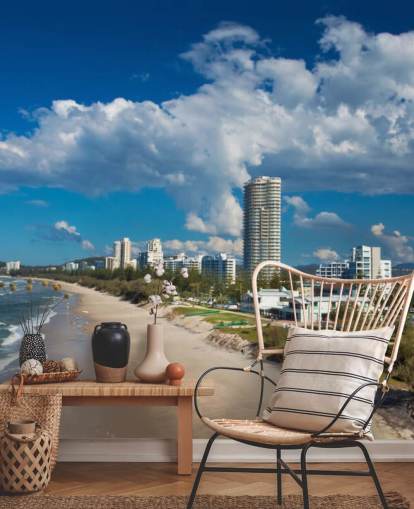 Burleigh huvuden beach, Guldkusten, Australien tapeter Burleigh huvuden beach, Guldkusten, Australien tapeter