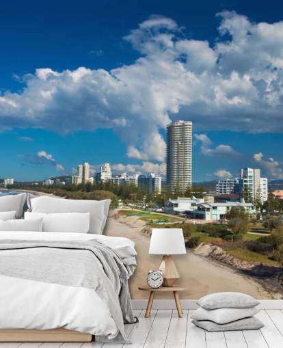 Burleigh huvuden beach, Guldkusten, Australien tapeter