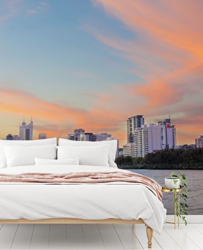 Perth Skyline at Sunset