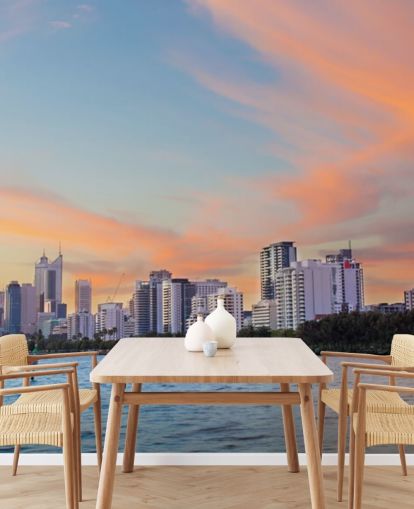 Perth Skyline at Sunset
