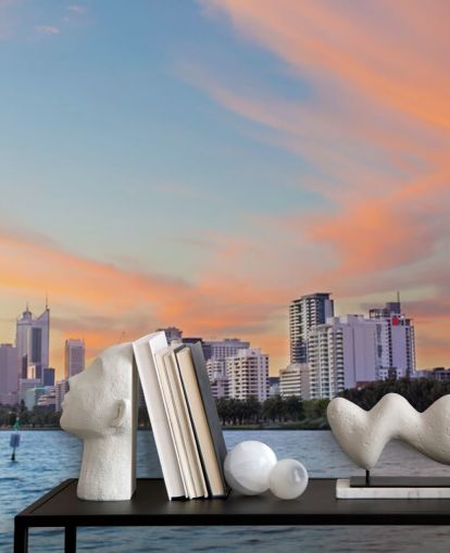 Perth Skyline at Sunset