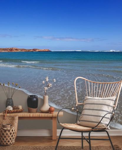 Klar Blå Enorme Beach Veggmaleri Klar Blå Enorme Beach Veggmaleri