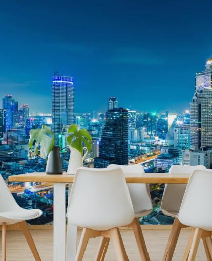 sininen näkymä bangkok tapetti sininen näkymä bangkok tapetti