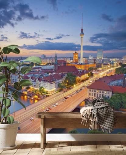 Berlin Evening Skyline Berlin Evening Skyline Wallpaper Berlin Evening Skyline Berlin Evening Skyline Wallpaper