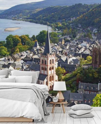 Tal des Rheins Rhine Valley Wallpaper 