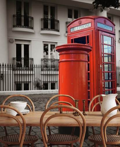 Carta da parati London Street