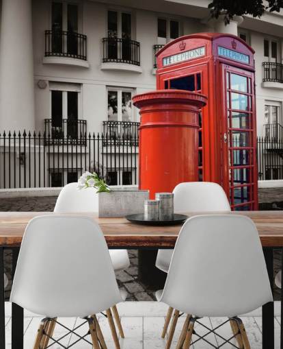 Londoner Straße Hintergrundbild