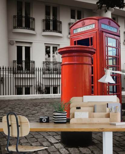 London Street Baggrund