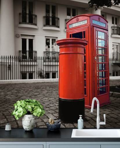 Londoner Straße Hintergrundbild