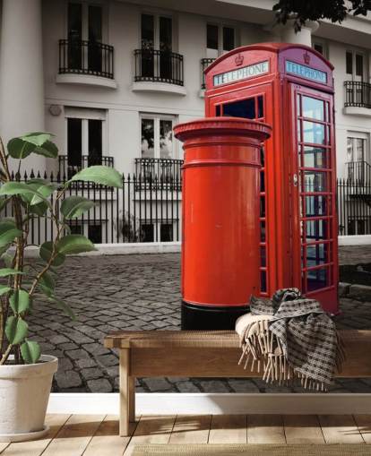 London Street Baggrund