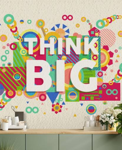 Sfondo Think Big Quote