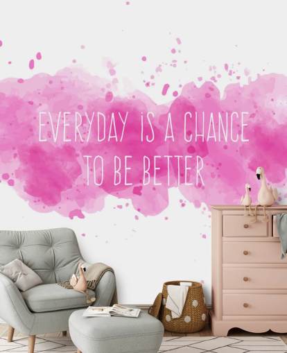 Jeder Tag ist eine Chance Wandbild Jeder Tag ist eine Chance Wandbild