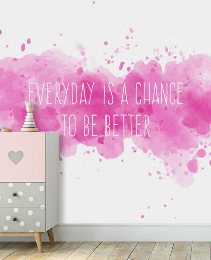 Jeder Tag ist eine Chance Wandbild Jeder Tag ist eine Chance Wandbild