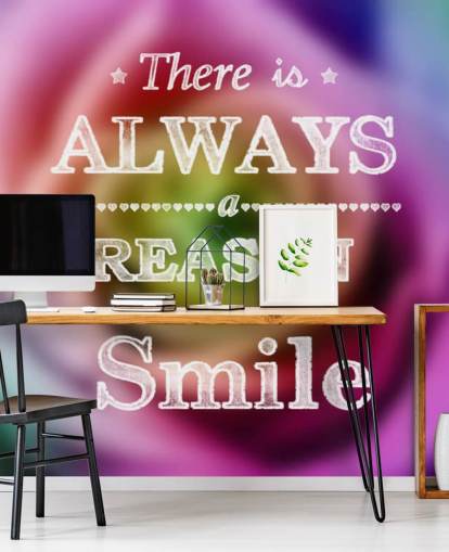 Papier peint Smile Message