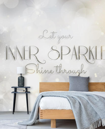 Inner Sparkle Quote Mural