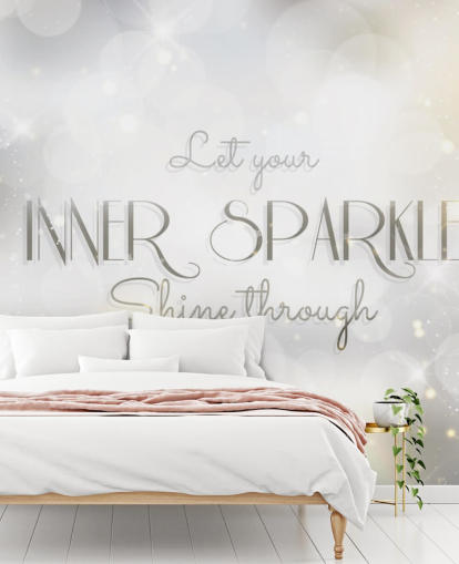 Indre Sparkle Citat Mural Indre Sparkle Citat Mural
