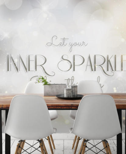 Inner Sparkle Quote Mural Inner Sparkle Quote Mural