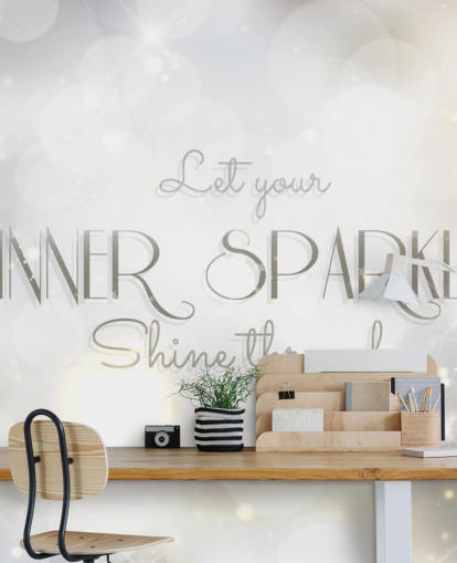 Mural cita interior brillante