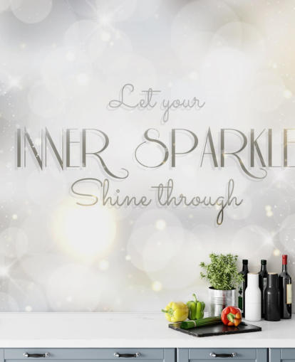 Inner Sparkle Quote Mural Inner Sparkle Quote Mural