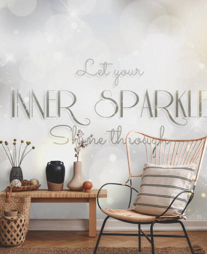 Inner Sparkle Quote Mural Inner Sparkle Quote Mural