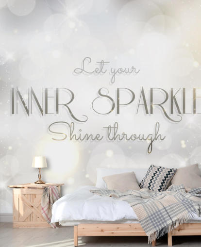 Mural cita interior brillante