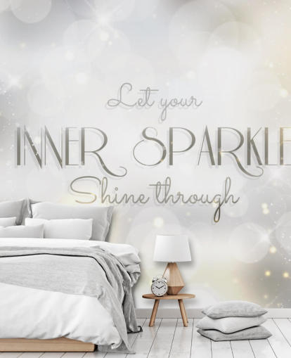 Mural cita interior brillante