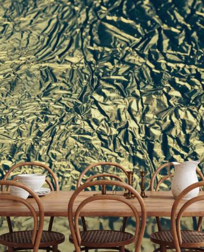 Aluminium Foil Mural