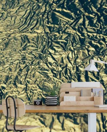 Aluminiumfolie-Wandbild