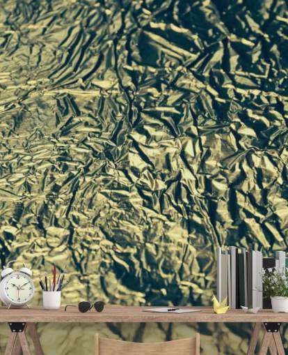 mural papel aluminio