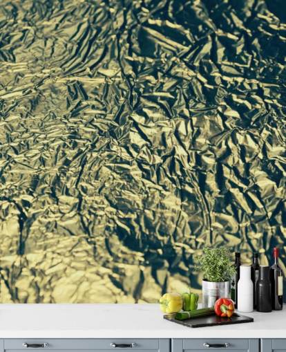 Aluminium Foil Mural