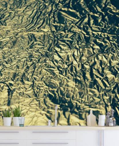 Aluminium Foil Mural