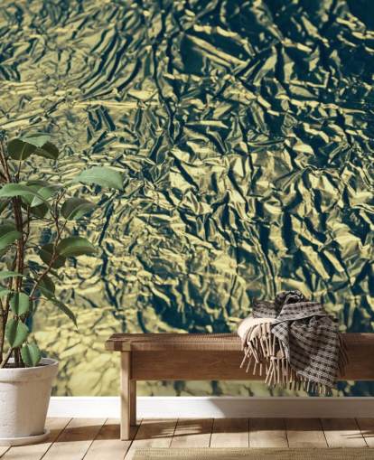 mural papel aluminio