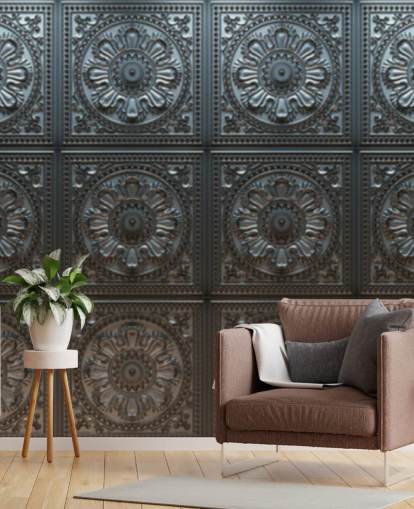 Mural Estampado vintage