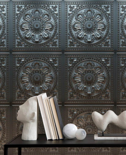 Mural Estampado vintage