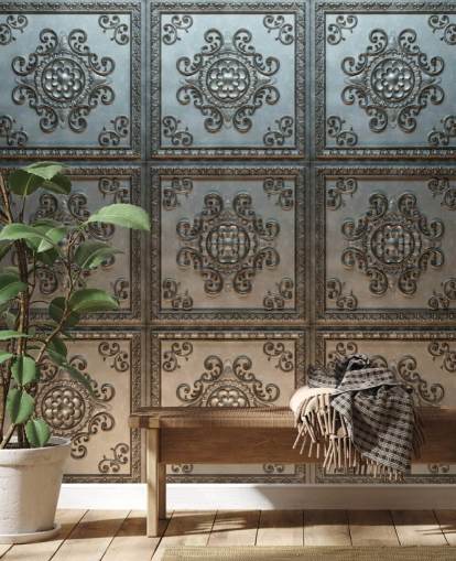 Decorative Tin Wallpaper