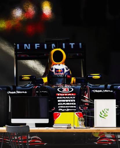 Carta da parati F1 Daniel Ricciardo
