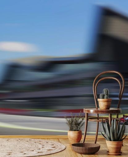 F1 Bil i Race Baggrund