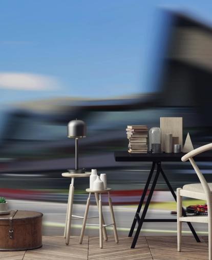 F1 Car in Race Wallpaper