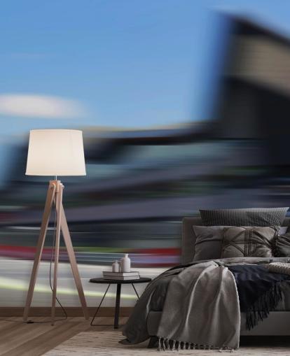 F1 Bil i Race Baggrund