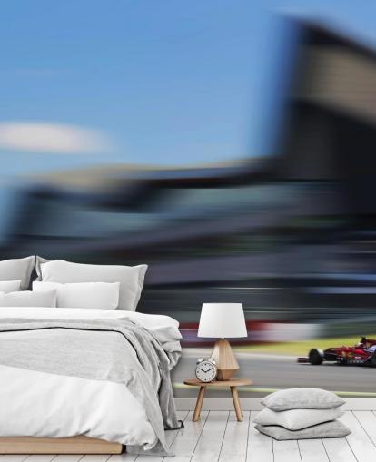 F1 Car in Race Wallpaper