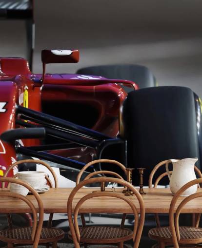 Red Raching Car Red Raching Car