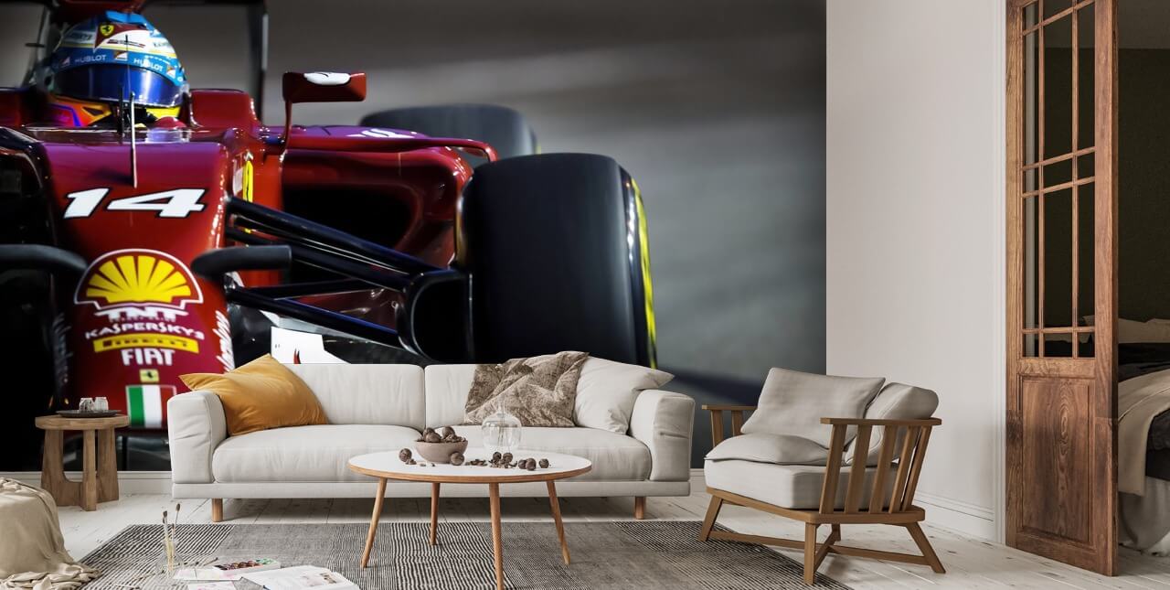 Fernando Alonso Wall Mural Wallsauce AU
