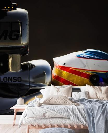 F1 Driver Side Profile in Car Wallpaper F1 Driver Side Profile in Car Wallpaper