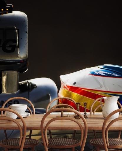 F1 Driver Side Profile in Car Wallpaper