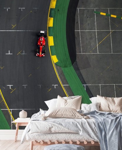 Aerial View of F1 Wallpaper