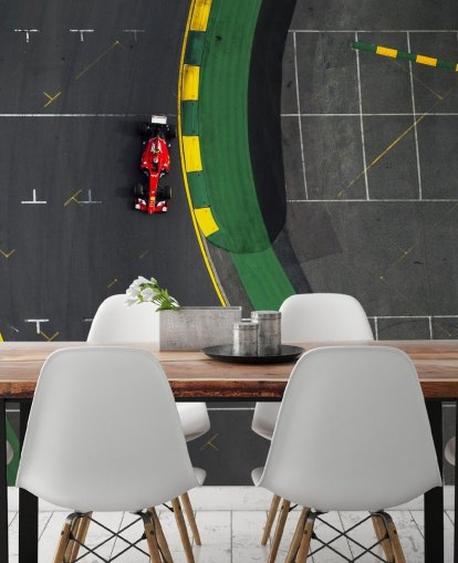 Aerial View of F1 Wallpaper